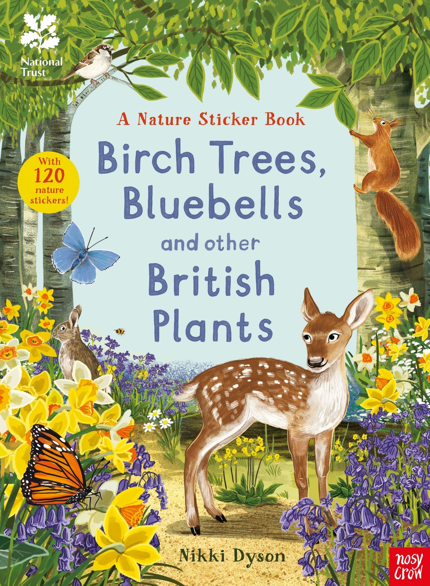 Bluebells, Birch Trees and Other British Plants | National Trust Sticker Spotter Book