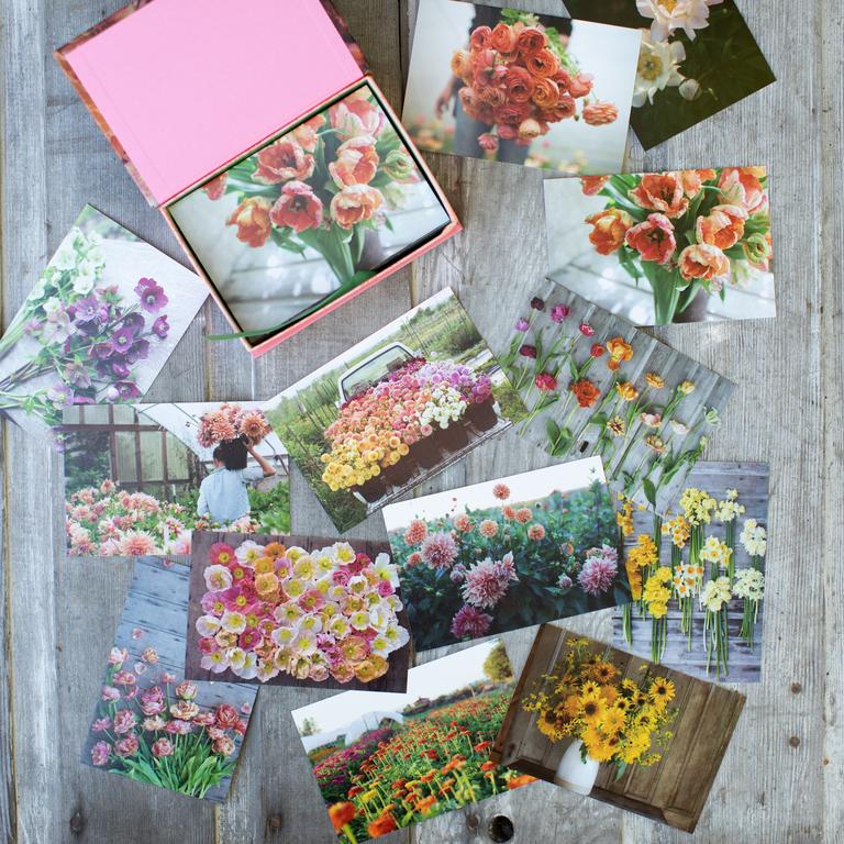 Floret Farm's Cut Flower Garden - 100 Postcards | Boxed Set