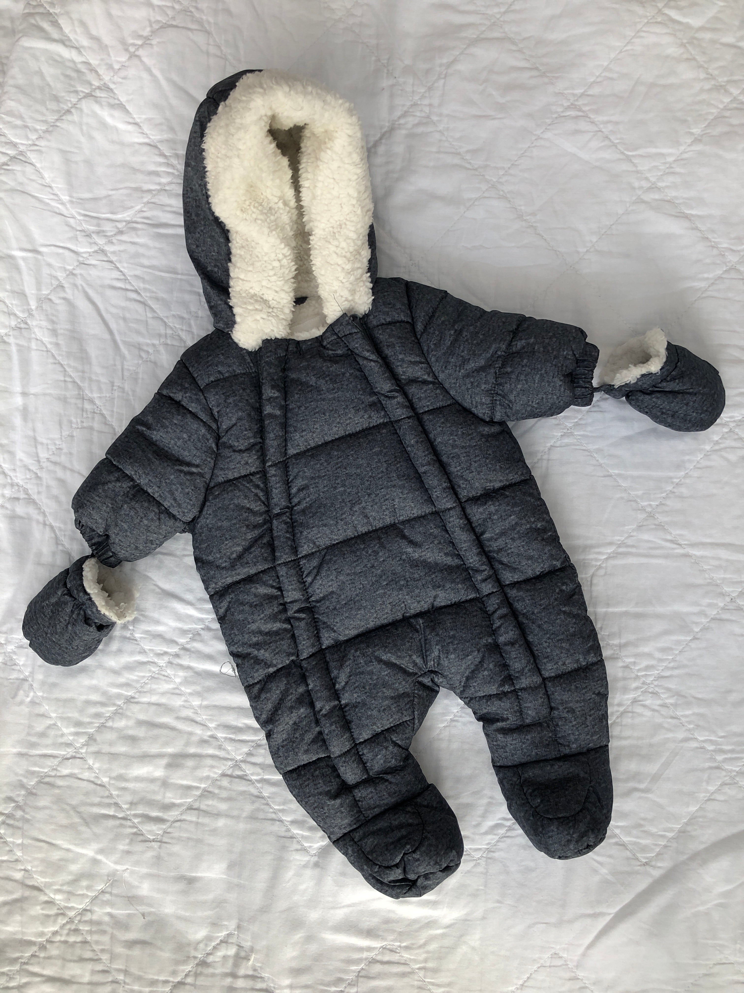 Baby best sale snowsuit tesco