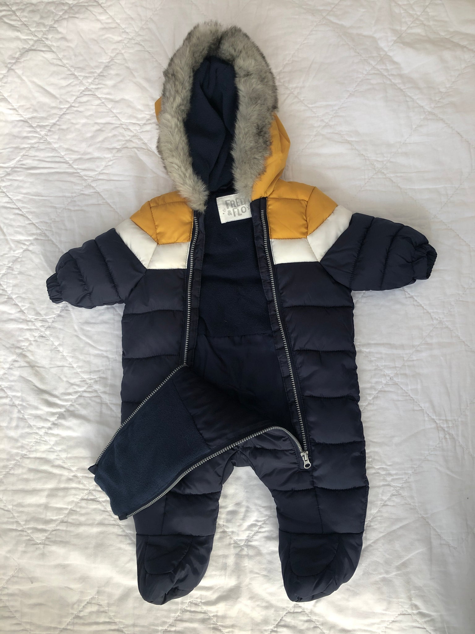 Tesco baby best sale boy snowsuit